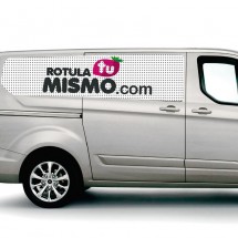 Vinilo microperforado para coches/ furgonetas pequeñas