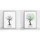 Árbol de huellas boda