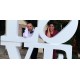 Letras love gigantes Matrimonio
