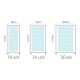 Unidades según dimensiones de escaparate de inmobiliaria
