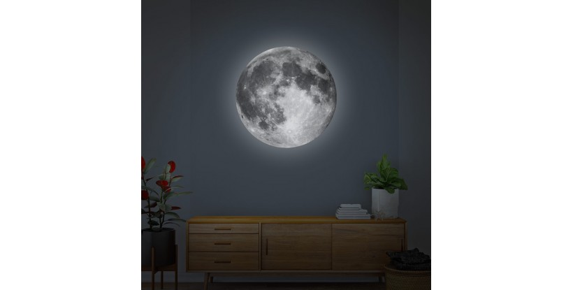 Lámpara luna