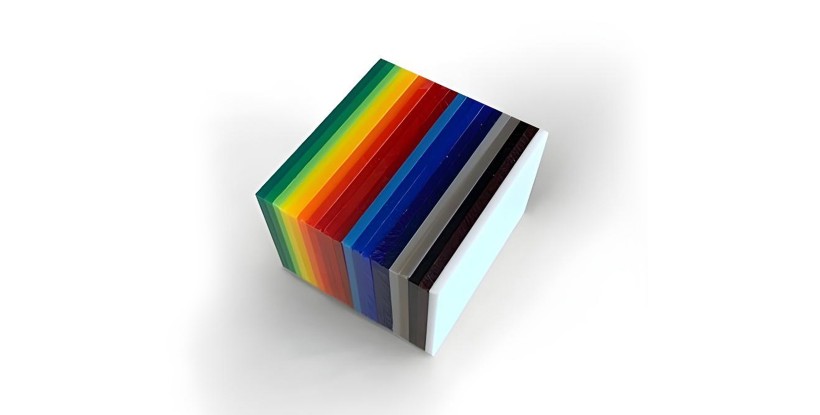 Metacrilato de colores opacos