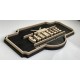 Cartel madera vintage
