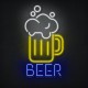 Neón beer / cerveza