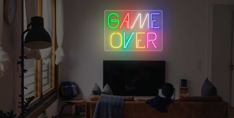 Neón GAME OVER