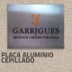 Placa de aluminio