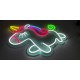 Neon unicornio habitación infantil