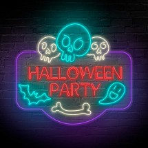 Neón Halloween Party