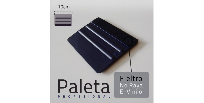 Paleta, Espátula de aplicación profesional
