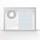 Mueble carpetas inmobiliaria no iluminadas
