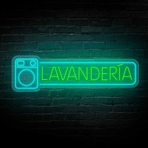 Neón Lavandería