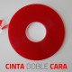 cinta adhesiva doble cara transparente 