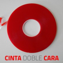 cinta adhesiva doble cara transparente