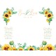 Photocall Boda Girasoles
