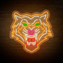Neón cara de tigre
