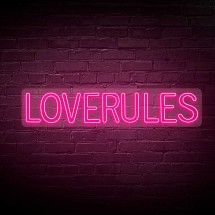 Neón LOVERULES