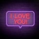 Neón 'I LOVE YOU'