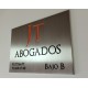 Placa de aluminio