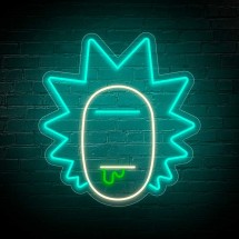 Neón Rick y Morty