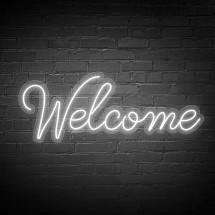 Neón ´Welcome´
