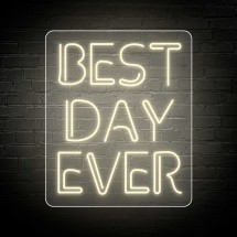 Neón BEST DAY EVER