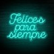 Neón 'Felices para siempre'