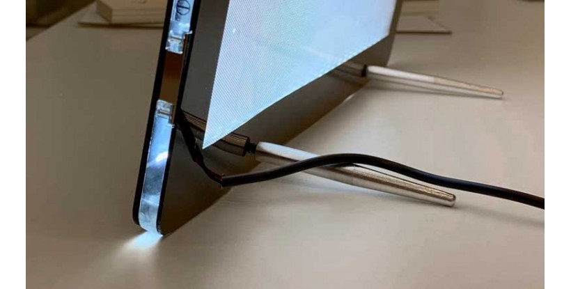 soporte publicitario led a4