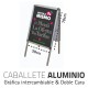 Caballete de aluminio doble cara