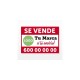 Cartel de inmobiliaria SE VENDE