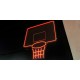 Neón canasta de baloncesto