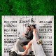 Photocall efecto Madera Blanca