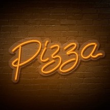 Neón Letras Pizza