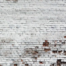 Fondo fotográfico ladrillo blanco viejo