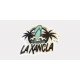 Rótulo personalizado con forma de logotipo