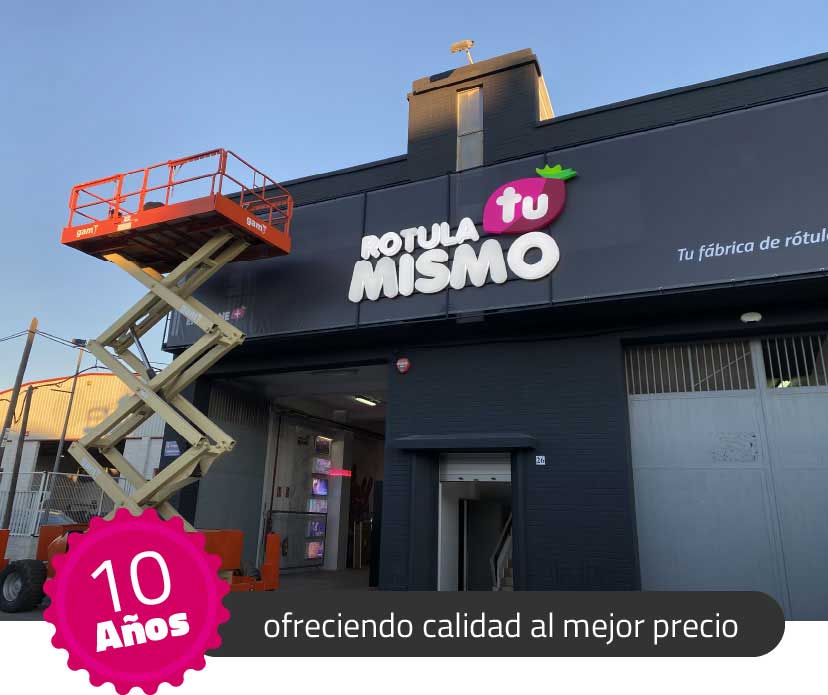 10 años ofreciendo calidad al mejor precio