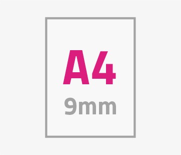 A4 9mm grosor (12V-4w)
